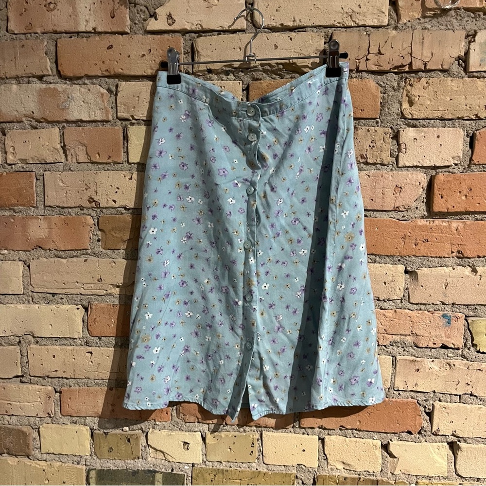 urban outfitters midi floral skirt s/m